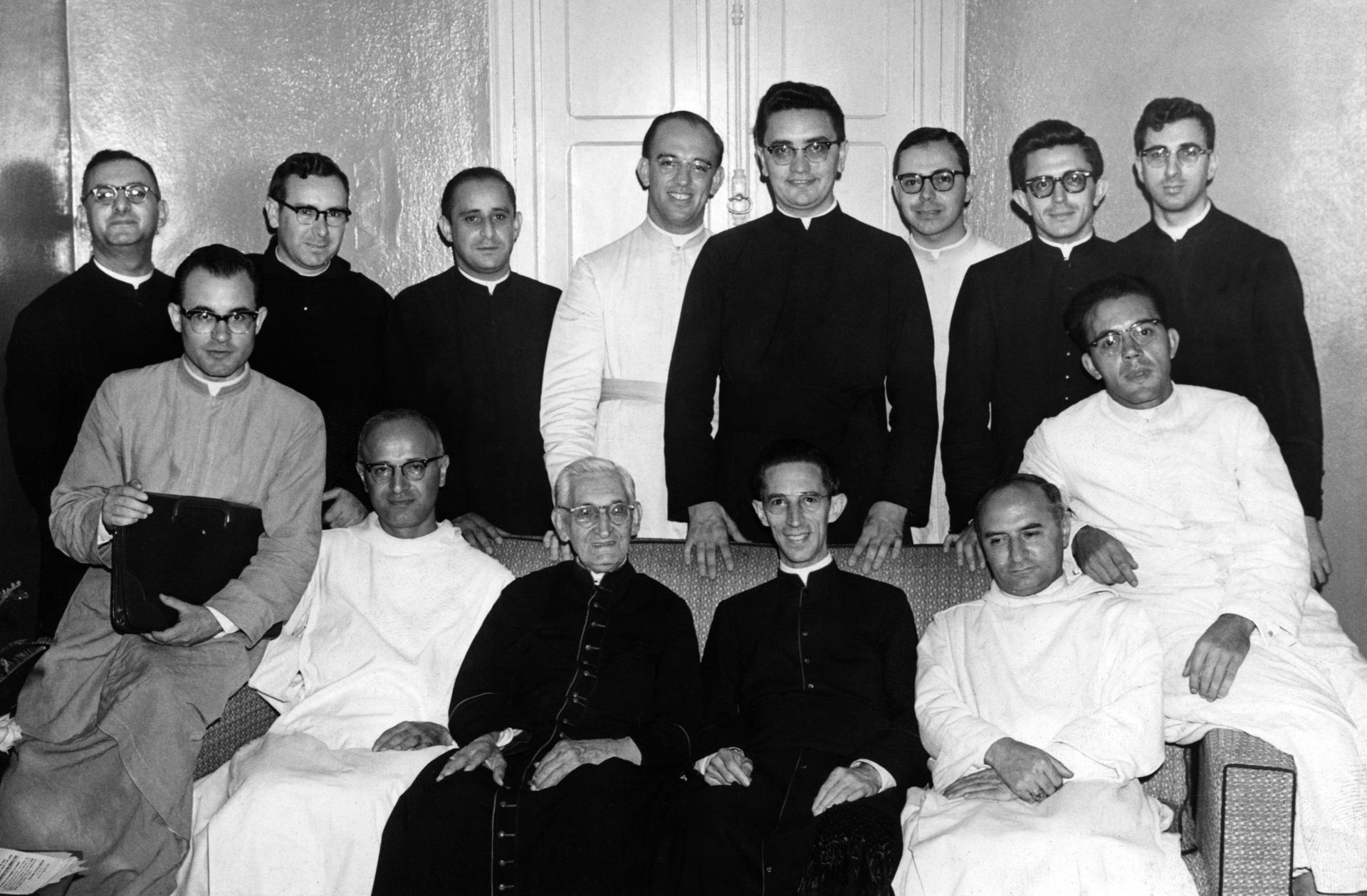 Equipe de padres de Ribeirão Preto nos anos 1960